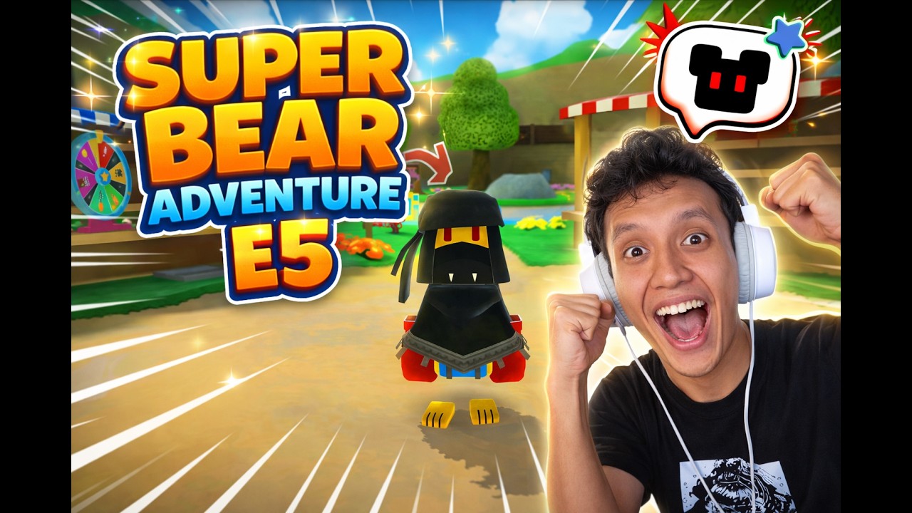 MABAR SUPER BEAR ADVENTURE | E5 AYO KITA CARI EMOT HANTU DI BACKROOM
