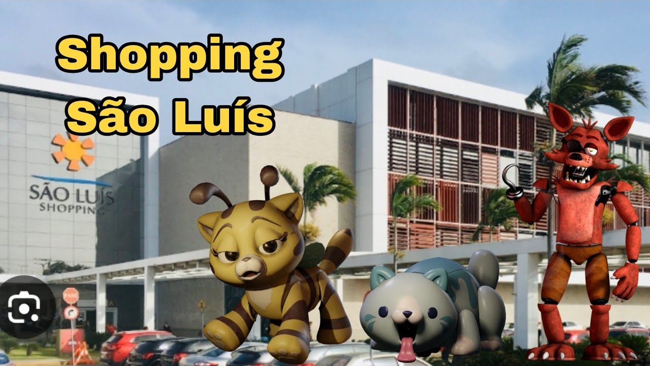 Cat bee, Candy cat e Foxy vai pro Shopping São Luís 
