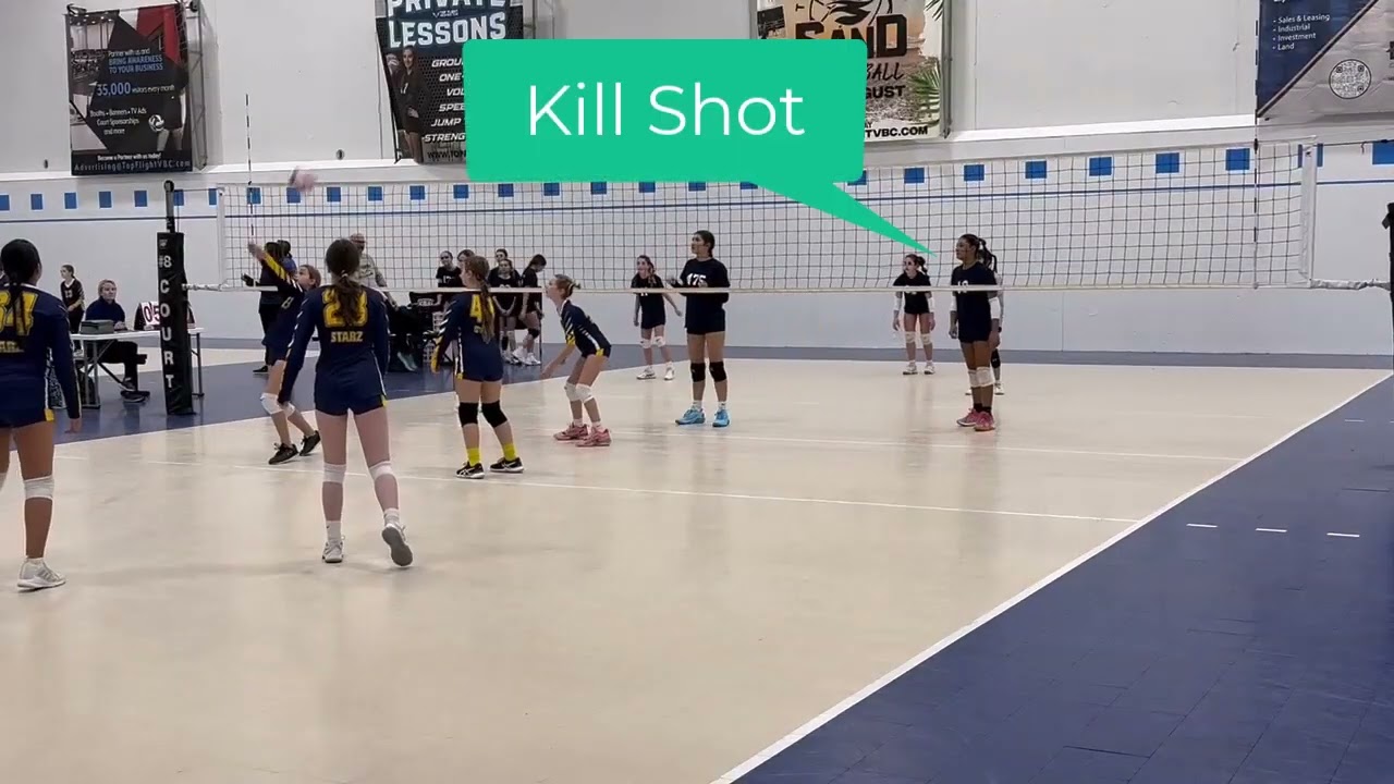 11 year old Crystal Jaramillo Libero Highlights Top Flight Volleyball 12/1/2024