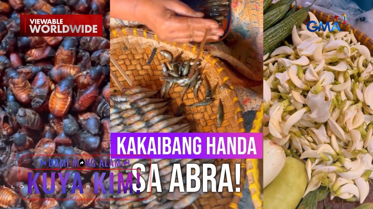 Mga kakaibang pagkain na ipinagmamalaki ng Abra, tikman! | Dami Mong Alam, Kuya Kim!