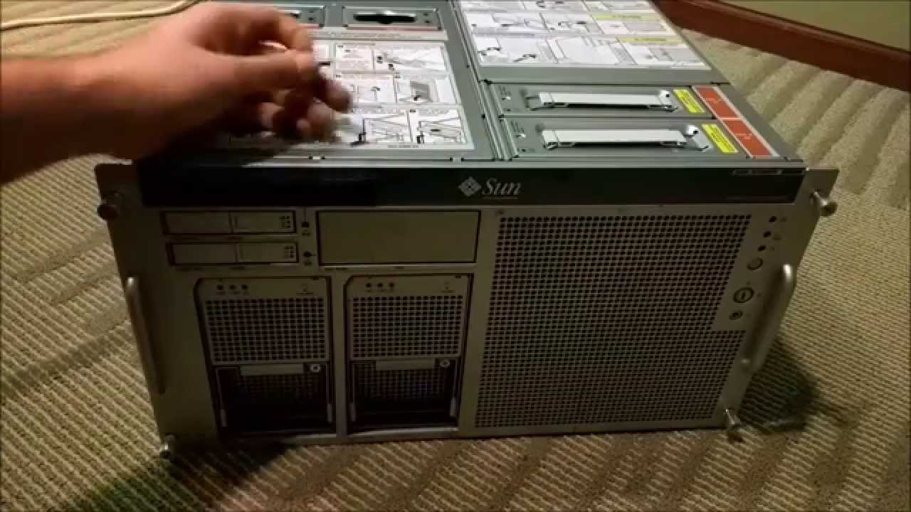 Fujitsu / Oracle / Sun SPARC Enterprise M4000 - Episode 1