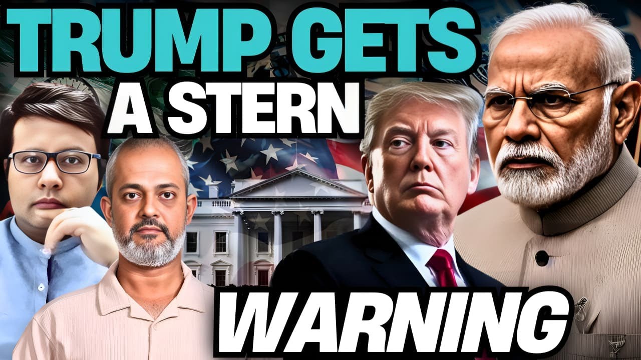 Trump Gets a Stern Warning about India & Tariffs, What is India's next Move I Aadi Pathikrit Show