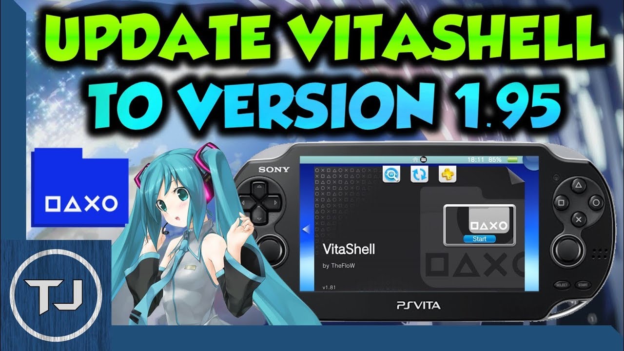 How To Update VitaShell To Version 1.95! (Fix Issues & SD2Vita)