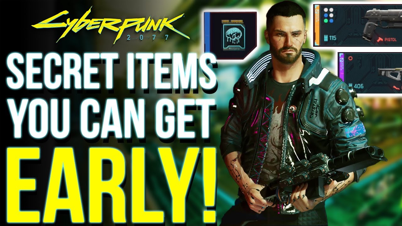 Cyberpunk 2077 - Amazing Secrets & Hidden Items You Need To Get Early! (Cyberpunk Tips & Tricks)