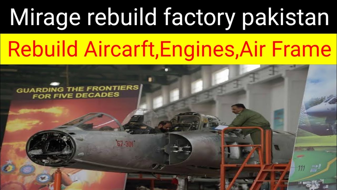 Mirage rebuild factory Pakistan. History, Products, And Working infrastructure of MRFP.