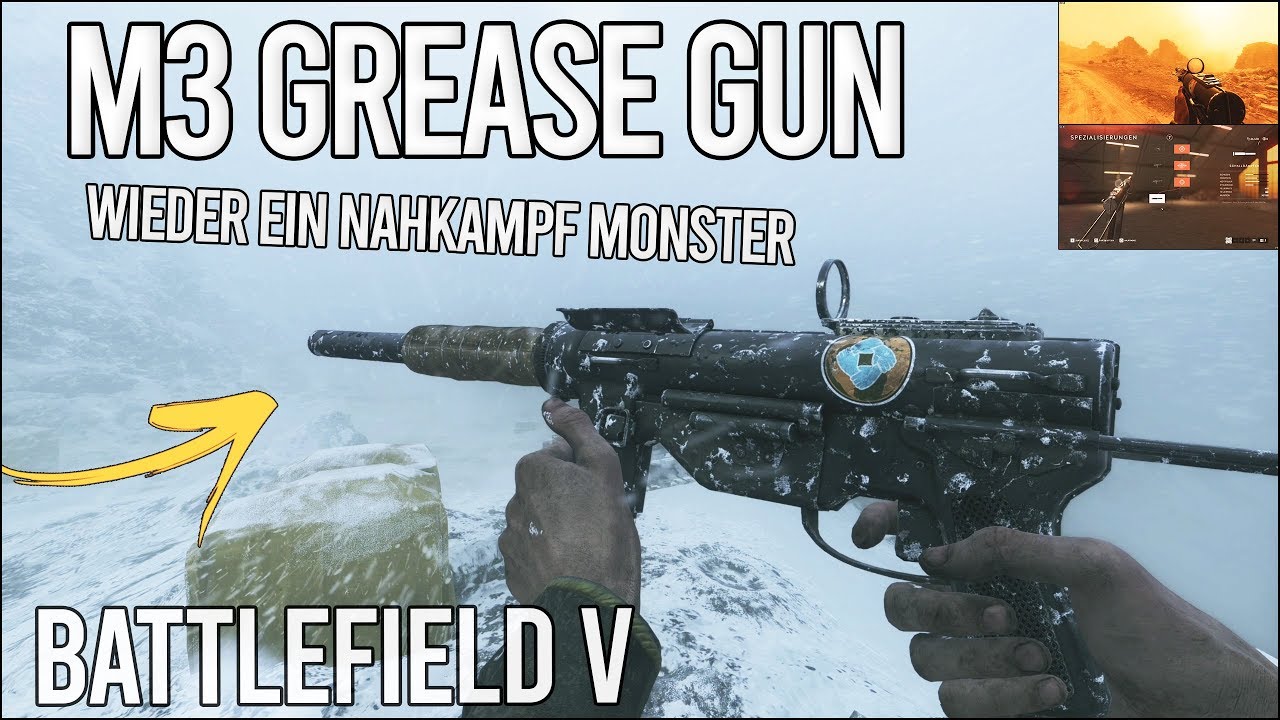 Die neue M3 GREASE GUN hat ein GEHEIMNIS - Battlefield 5