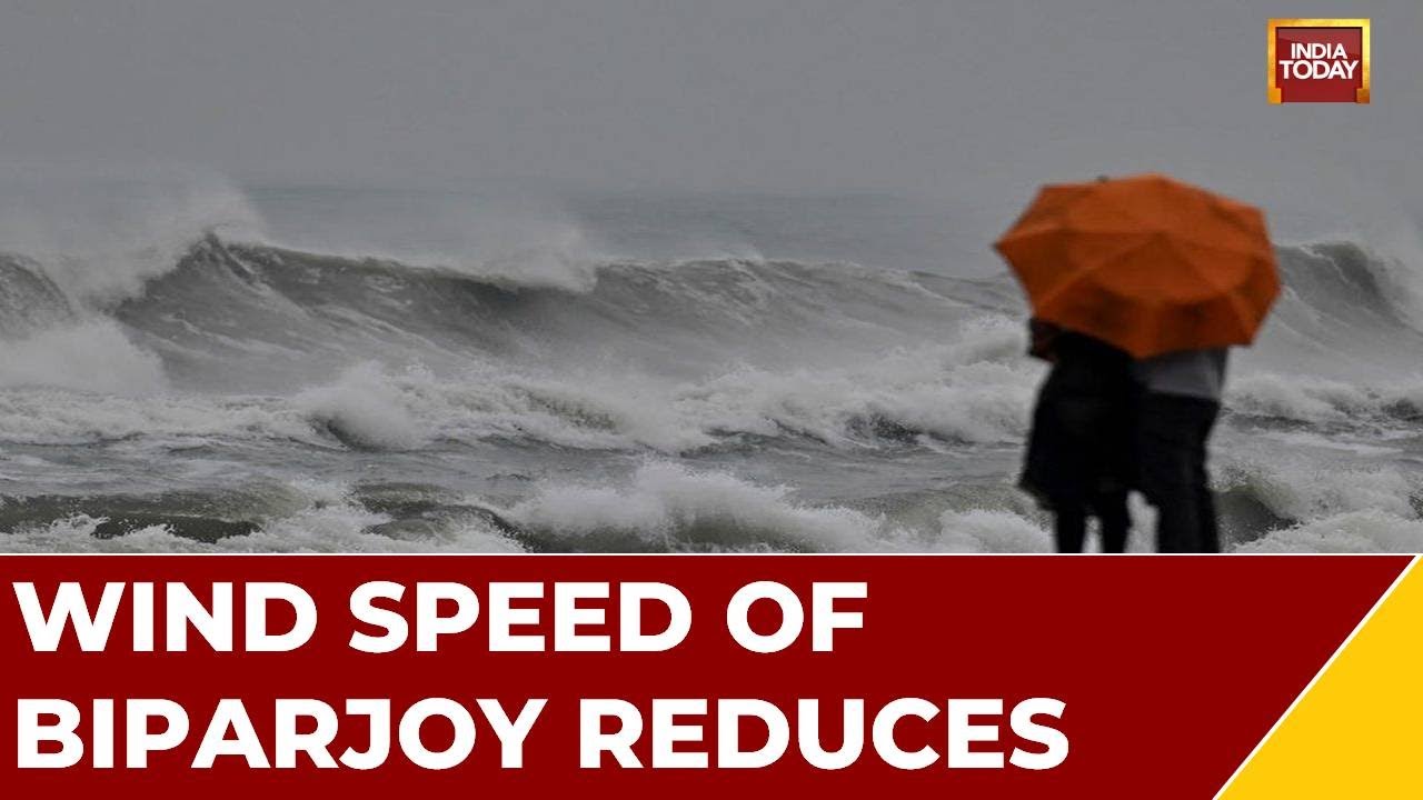 Biparjoy Alert : Wind Speed Of Cyclone Reduces As The Landfall Nears Gujarat