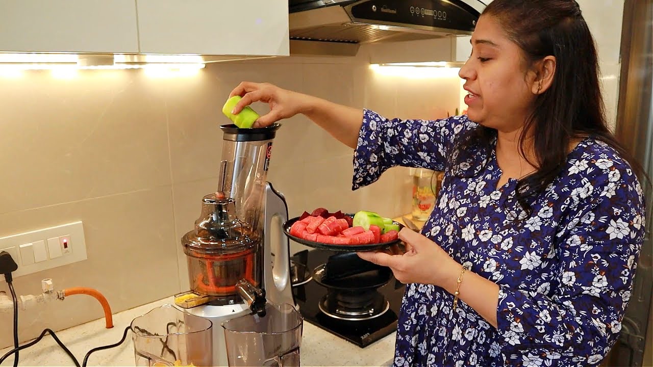 После долгих раздумий 🤔 я купила этот новый кухонный прибор || Соковыжималка холодного отжима🥤 ||...