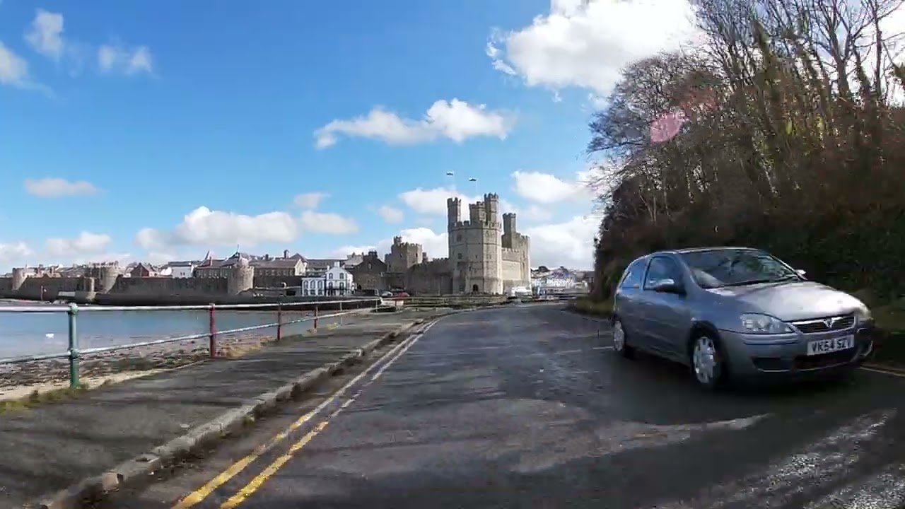 Cycling shorts: Caernarfon, Y Foryd, Caeathro
