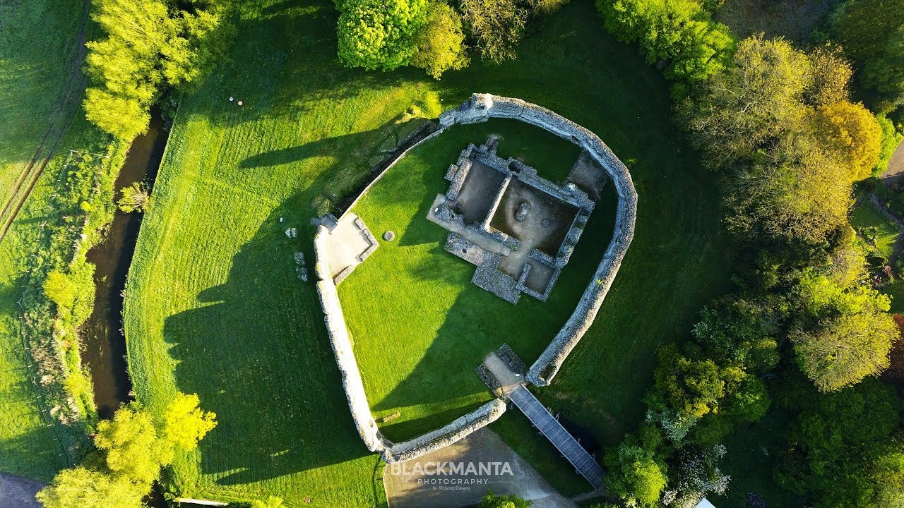EYNSFORD CASTLE AT SUNRISE | KENT COUNTRYSIDE | DJI MAVIC PRO