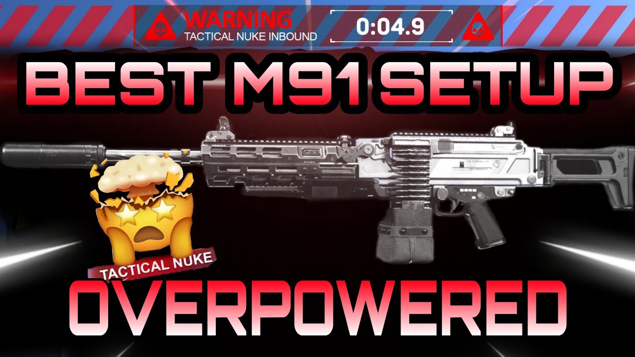 the NEW OP M91 CLASS SETUP in MULTIPLAYER! BEST "M91" CLASS SETUP in Modern Warfare! (Tactical Nuke)