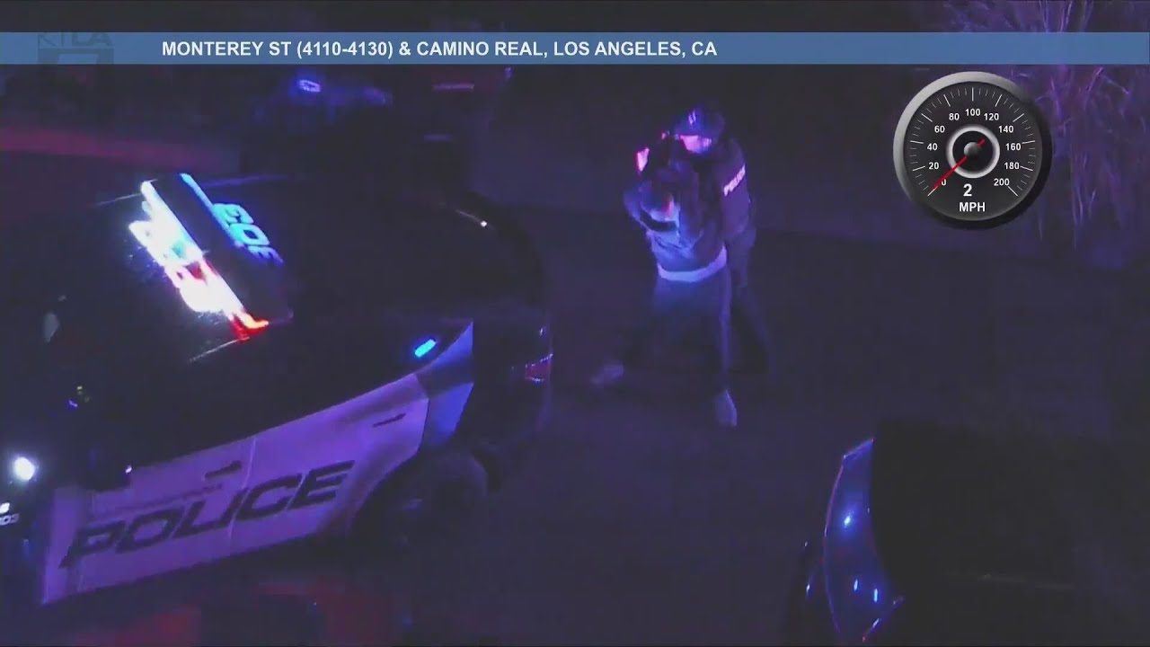 DUI pursuit out of South Pasadena