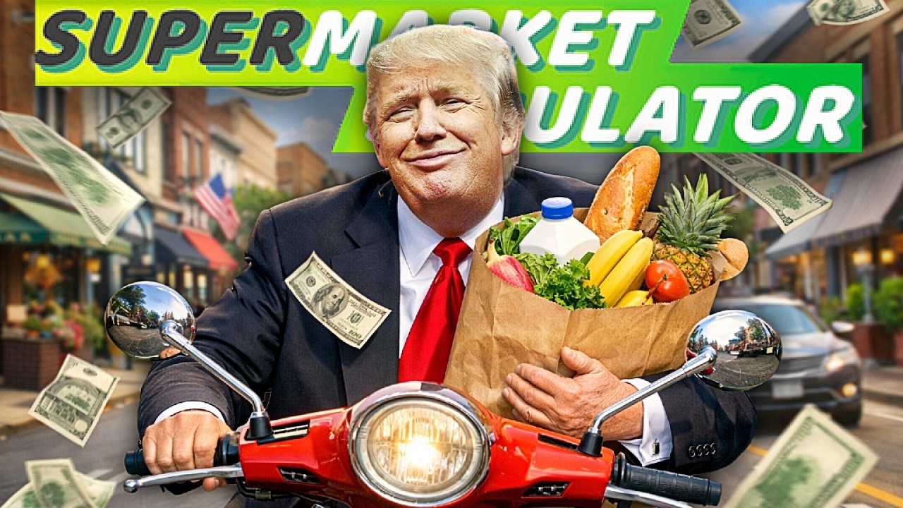 US Presidents Rip People Off in Supermarket Simulator