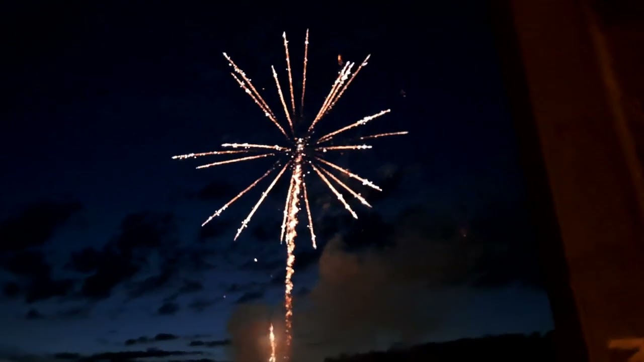 Kiliani Volksfest Abschluss Feuerwerk 16.07.2023 in W&uuml;rzburg