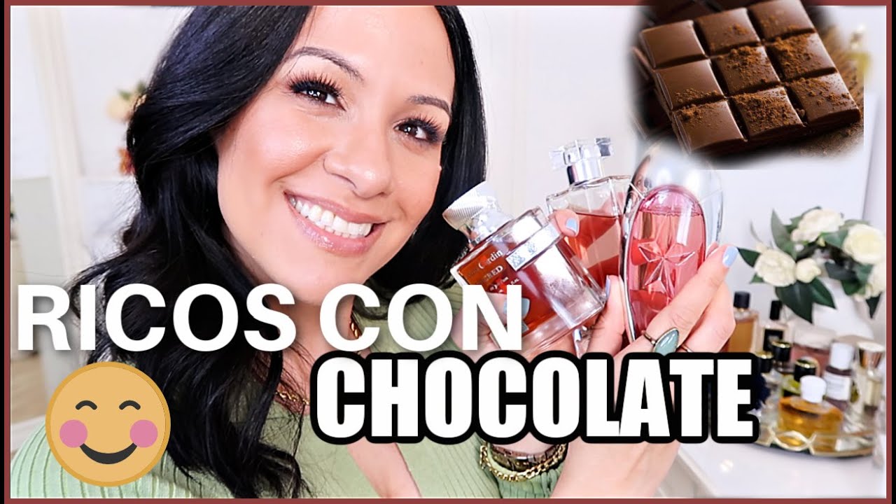 12 PERFUMES MARAVILLOSOS CON CHOCOLATE  