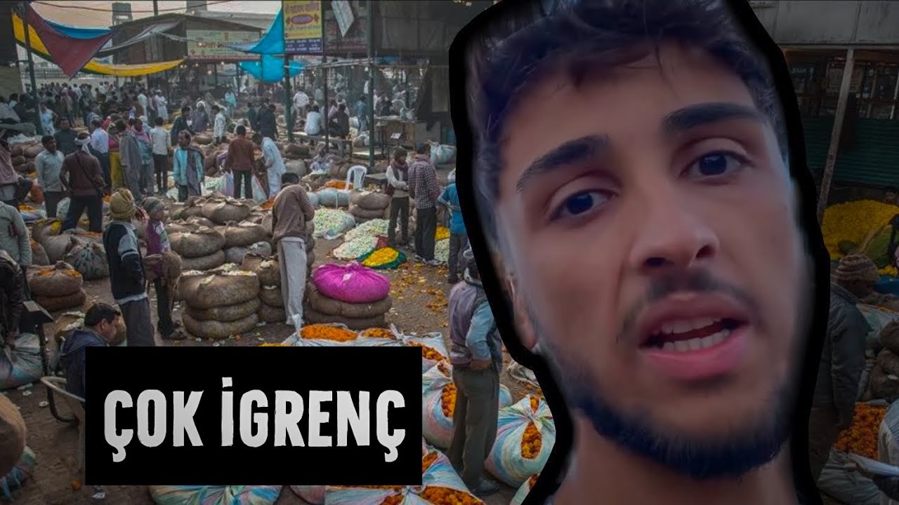 HİNDİSTAN’ın PAZAR Yerlerini Geziyorum • KUSTUM