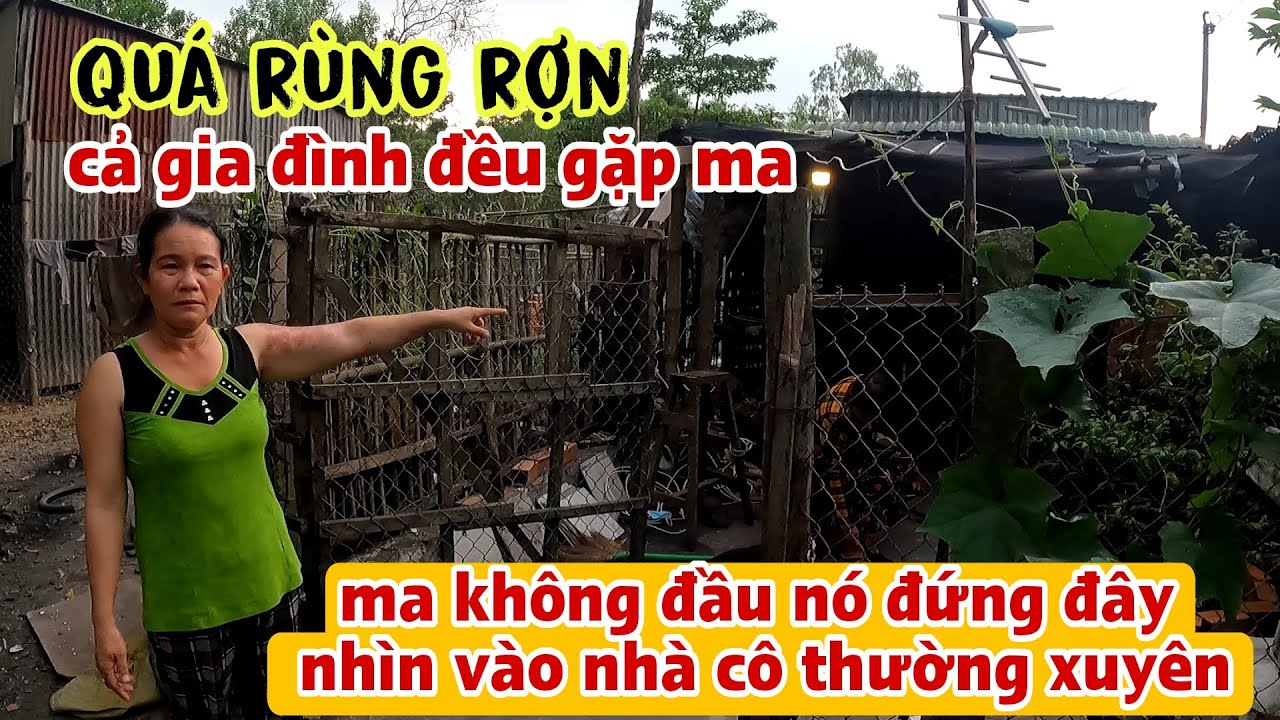 Nơi ở rùng rợn cả gia đình thấy hồn ma không đầu đứng trước nhà nhìn vào nghe lạnh người