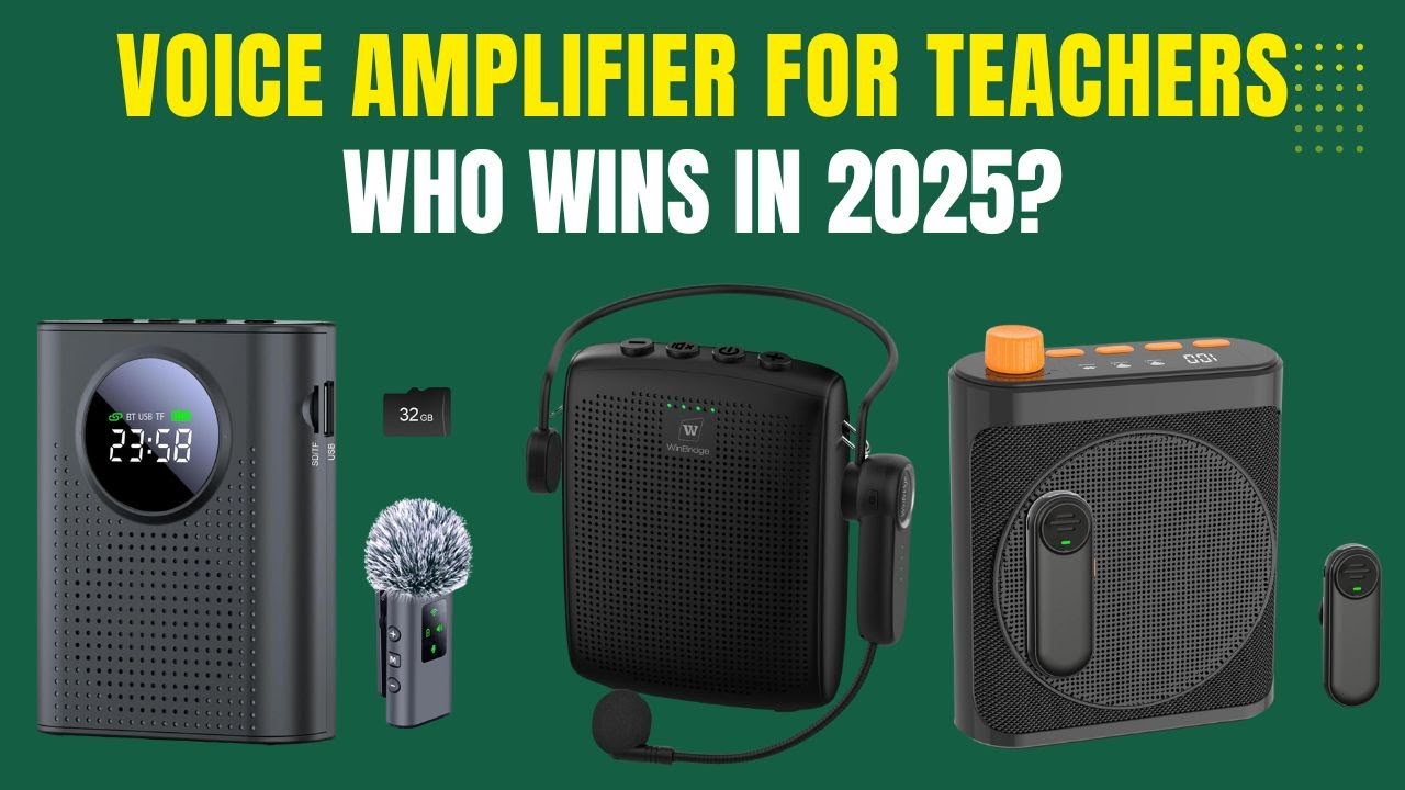 TOP 5: best voice amplifier for teachers