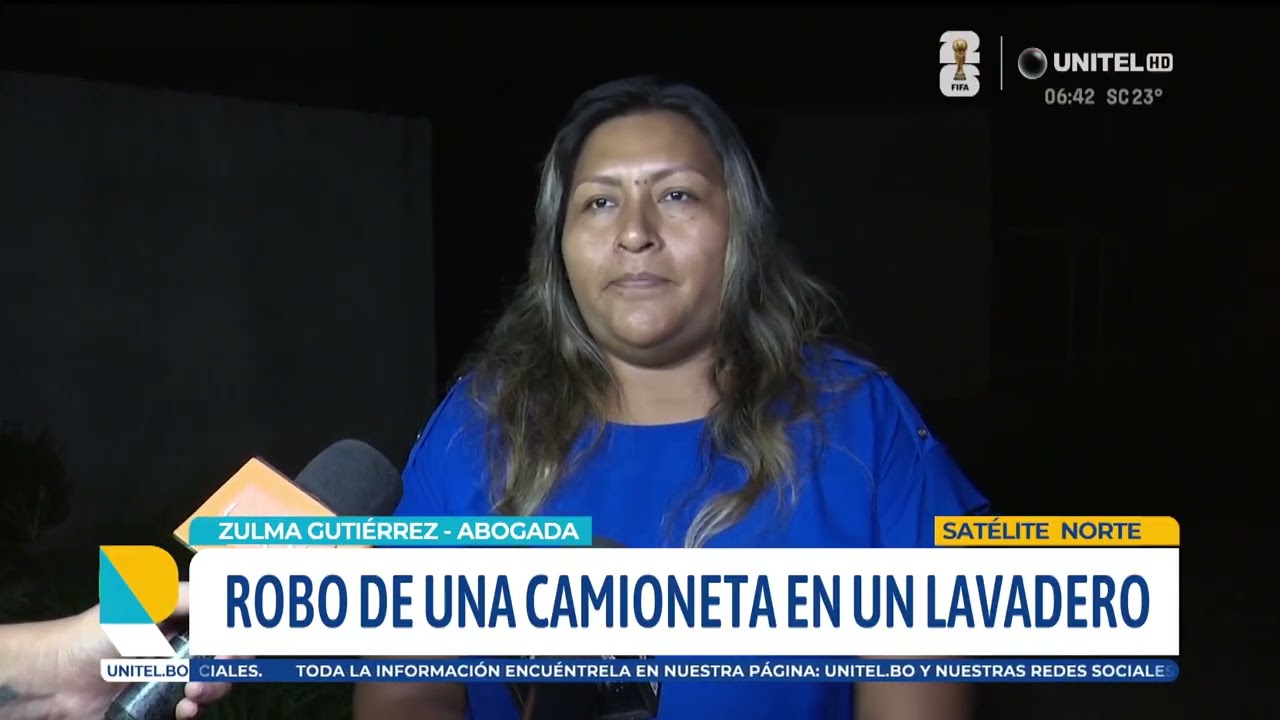 Hombre denuncia que le robaron su camioneta de un lavadero en Warnes y que sufre amenazas