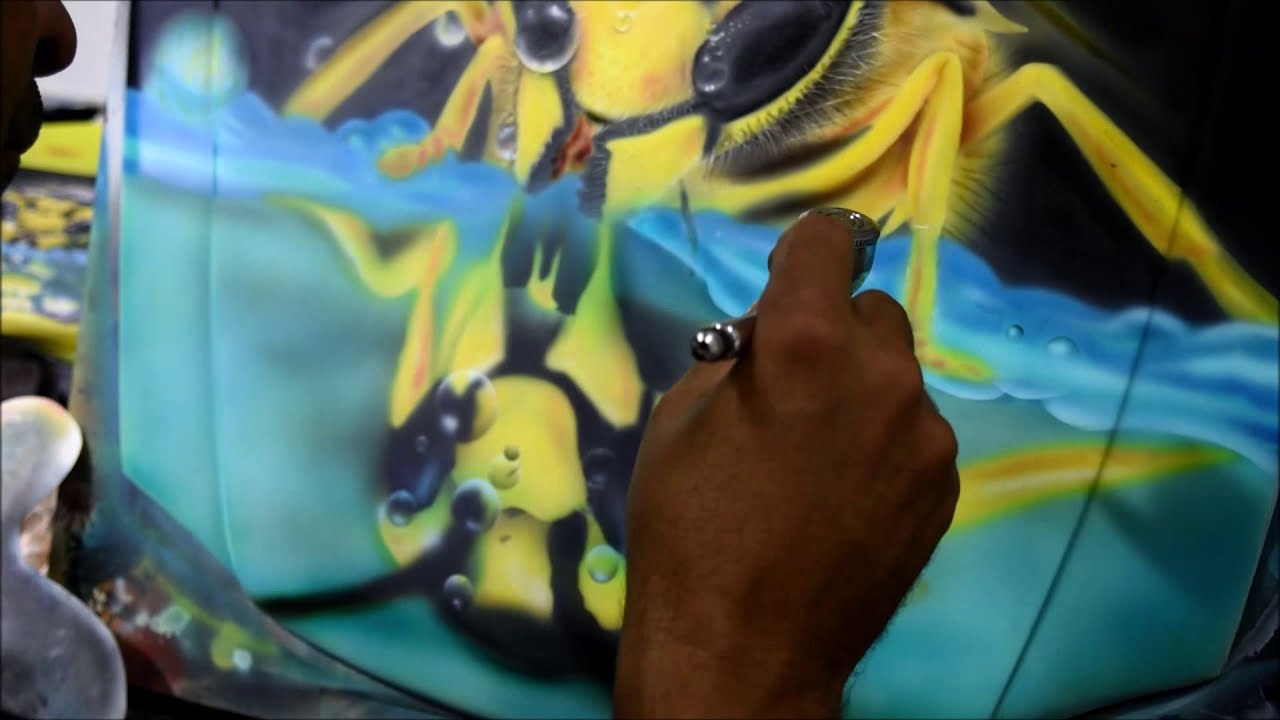 AEROGRAFIA REALISTA EM CAPOO