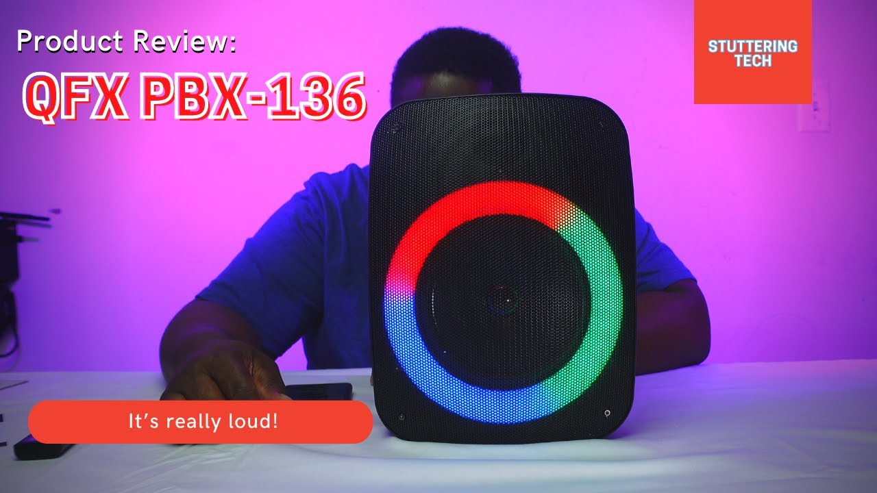 QFX PBX Bluetooth Speaker Review