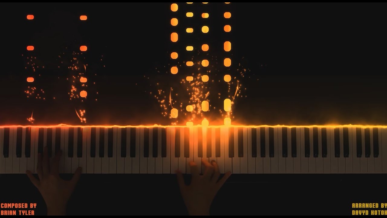 Iron Man 3- Main Theme- Brian Tyler- Piano Version