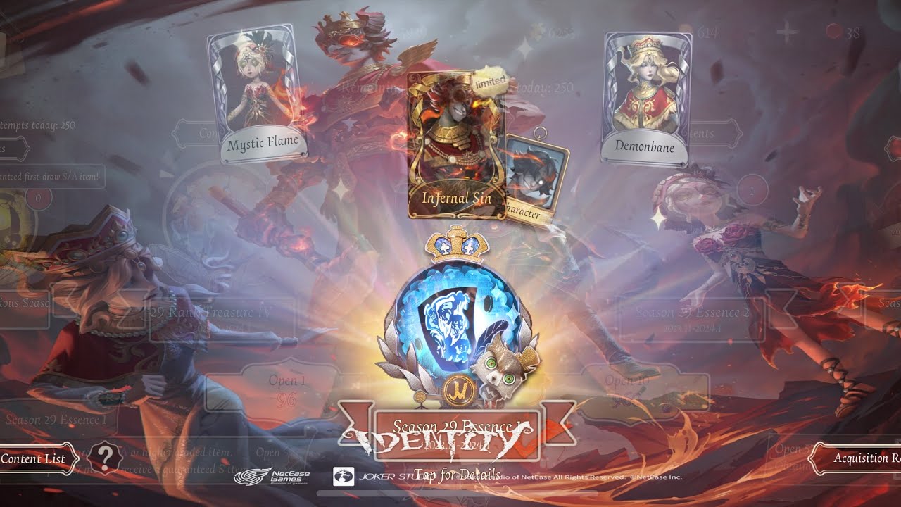 Idv season 29 essence 1 opening w/dice rolls
