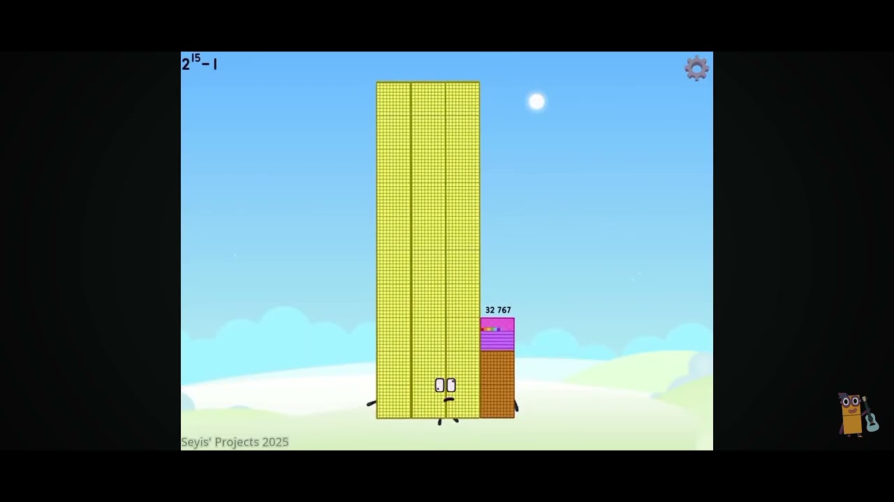 Numberblocks integer limits cubes