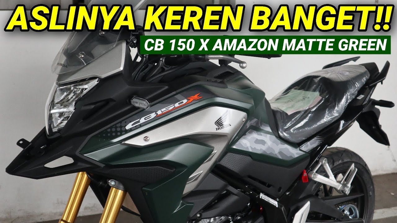 HONDA CB 150X 2022 AMAZON MATTE GREEN