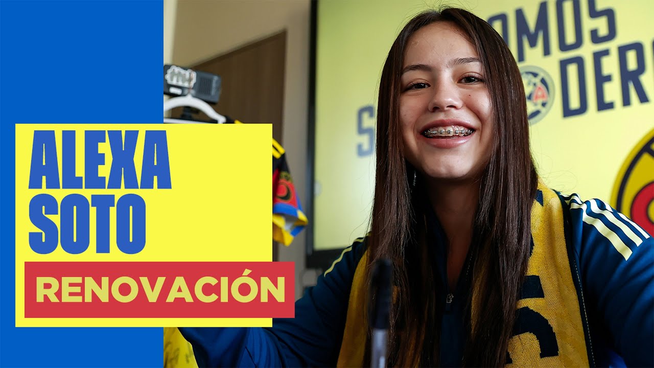 Alexa Soto renueva con el Club América Femenil | Entrevista exclusiva | ¡Vamos juntas!