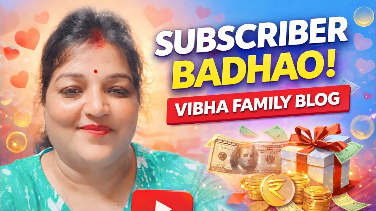 vibha family blog is live  # Suscribe Badhao Jaldi jaldi 😍🙏🏻🙏🏻😍🌺🌺