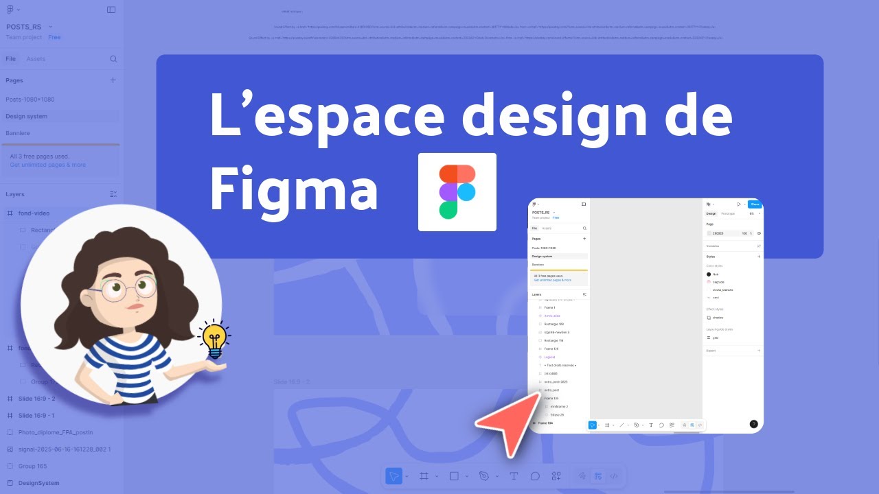 Figma - Découvrir l'espace Design de Figma