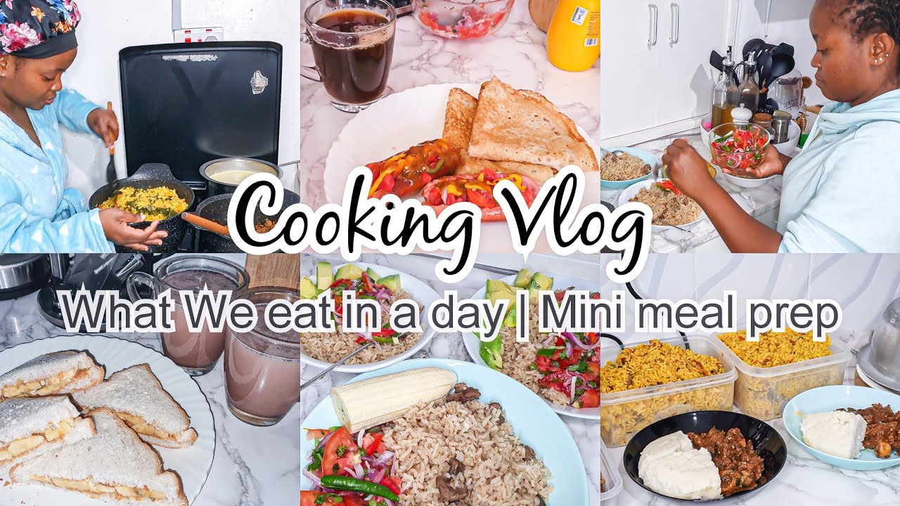 COOK WITH ME FOR A DAY | MINI MEAL PREP | WHAT WE EAT IN A DAY