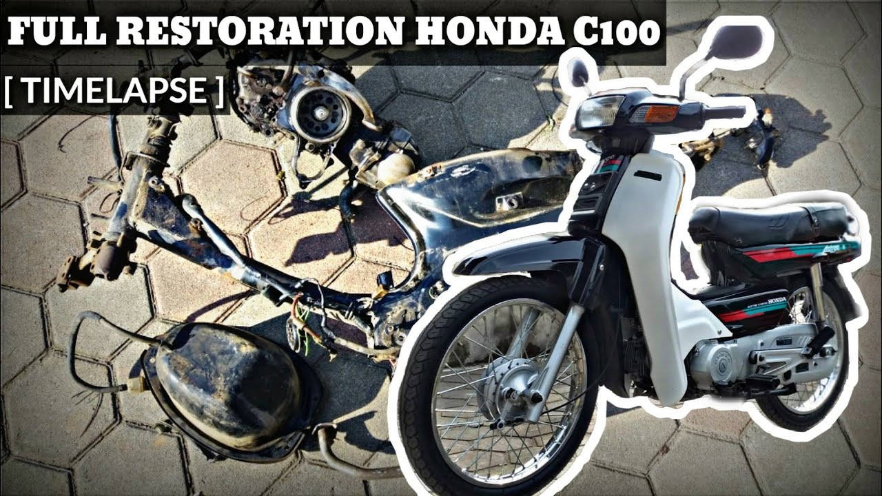 Restoration Honda C100 (Astrea Grand 1992)