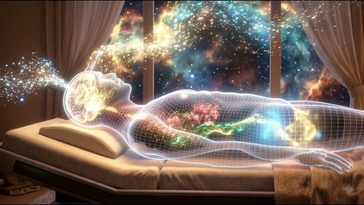 432Hz + 528Hz + 741Hz | Deepest Healing Sleep: Full Body Regeneration & Stress Relief #6