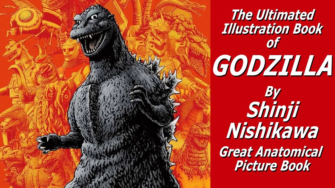 Полное собрание иллюстраций к фильму «Годзилла» Синдзи Нисикавы #godzilla