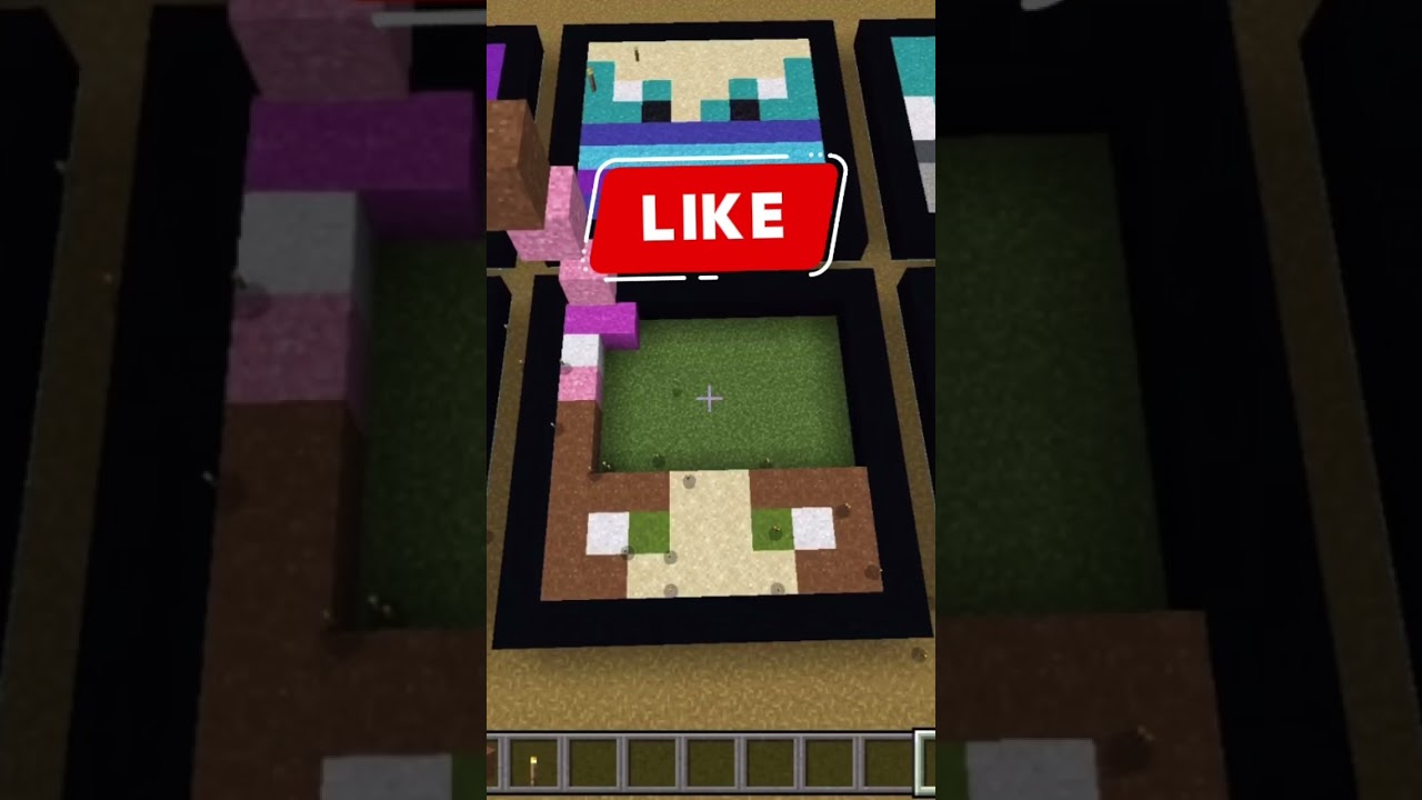 Flauschi Pixelbild 😱 @flauschiyt #minecraft #gaming #shorts