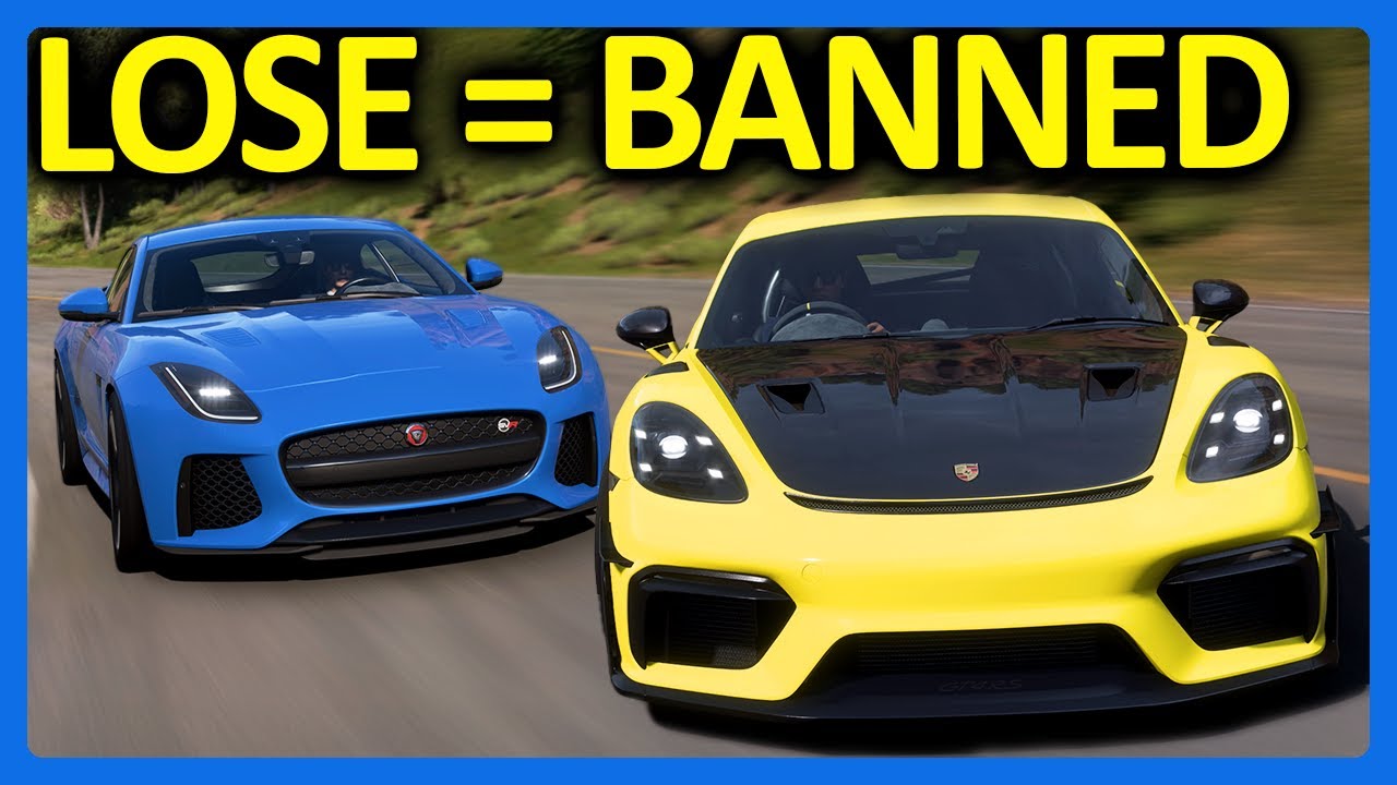 Forza Horizon 5 but If You Lose, You Get Banned