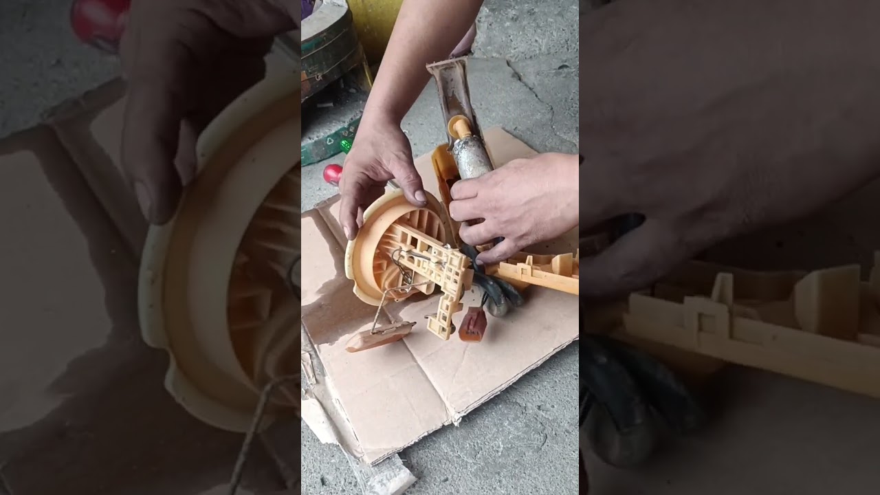 Paano magpalit ng fuel pump ng Nissan Sentra B14 1997 model Fi #fuelpump #fuelpumpreplacement