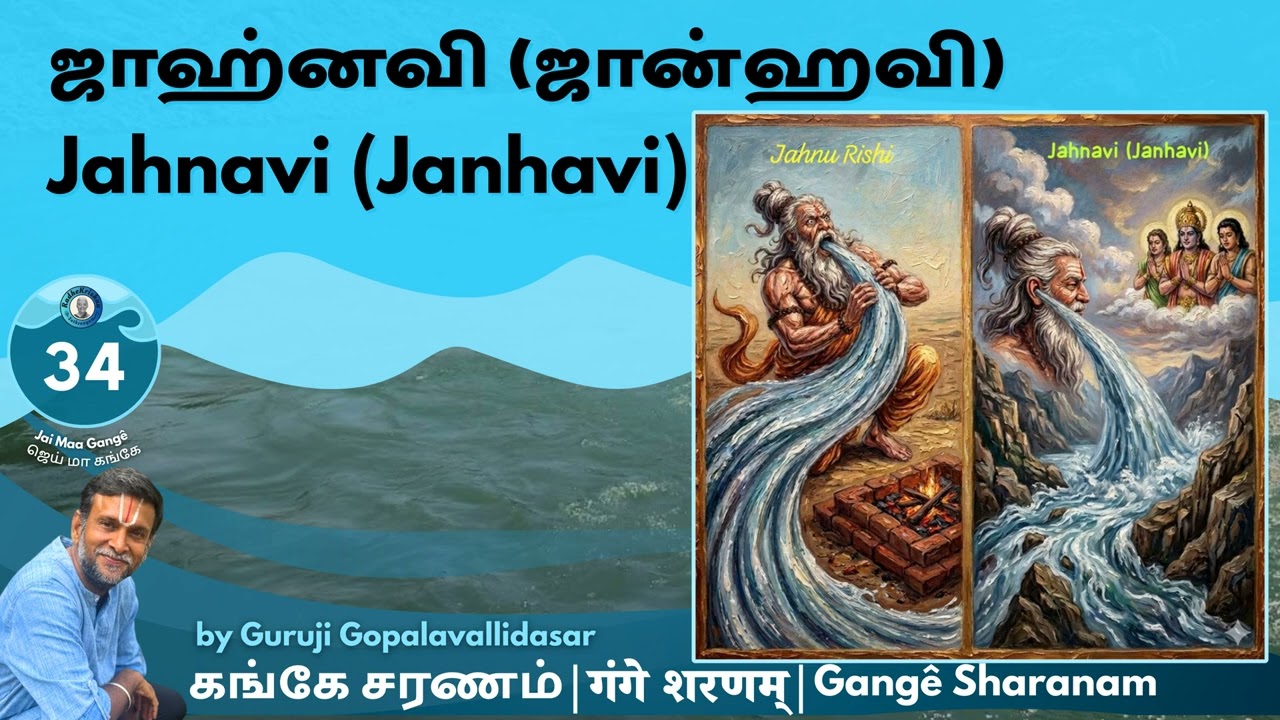 34: Gangê Sharanam - ஜாஹ்னவி (ஜான்ஹவி) | Jahnavi (Janhavi)