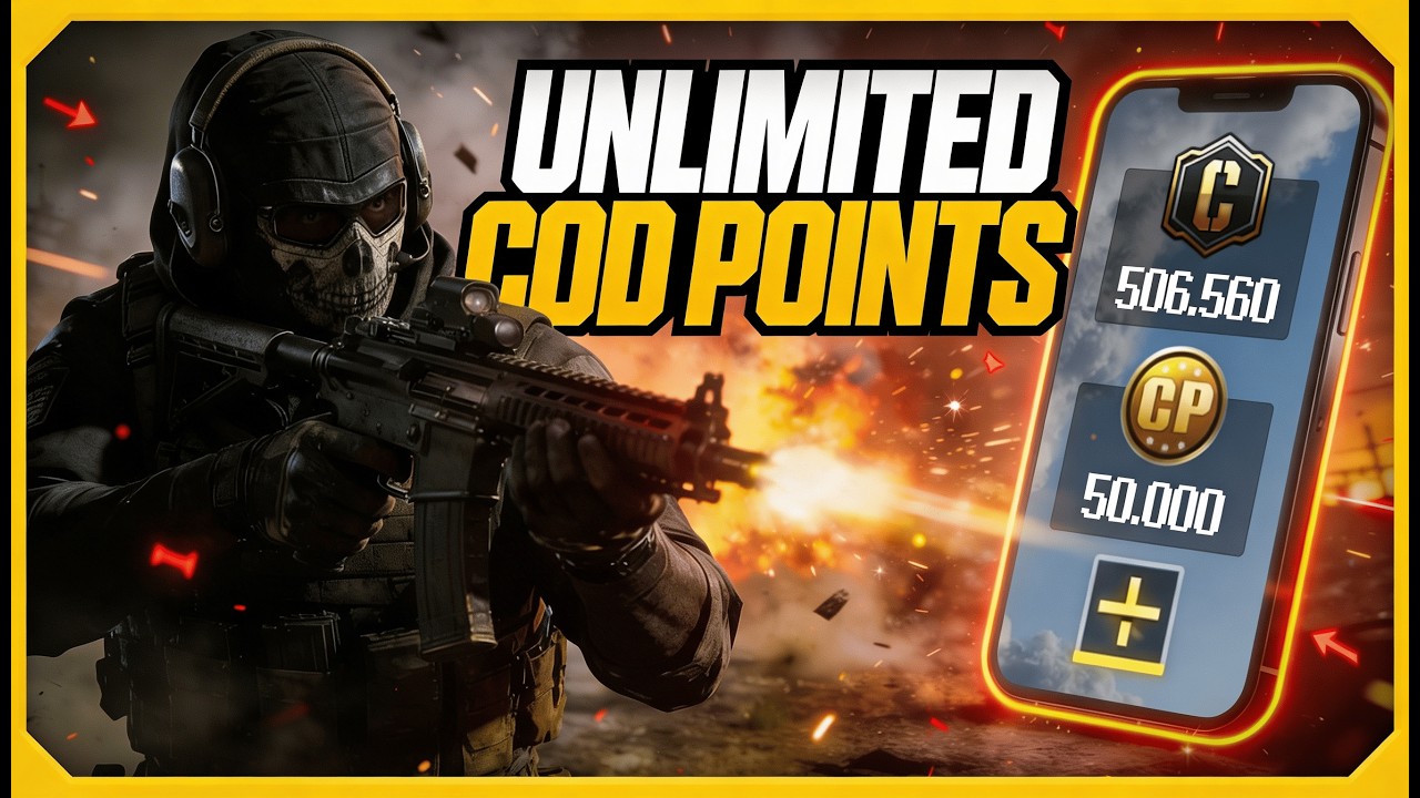 COD Mobile HACK/MOD - Call of Duty Mobile Unlimited CP Points - Free CP Points [iOS/Android]