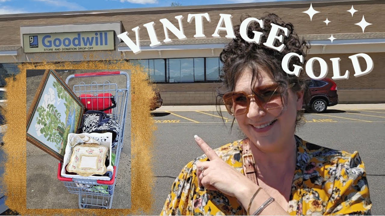 The thrift was a GOLDMINE today! I can't believe I found all this. Shop with me, haul & styling.