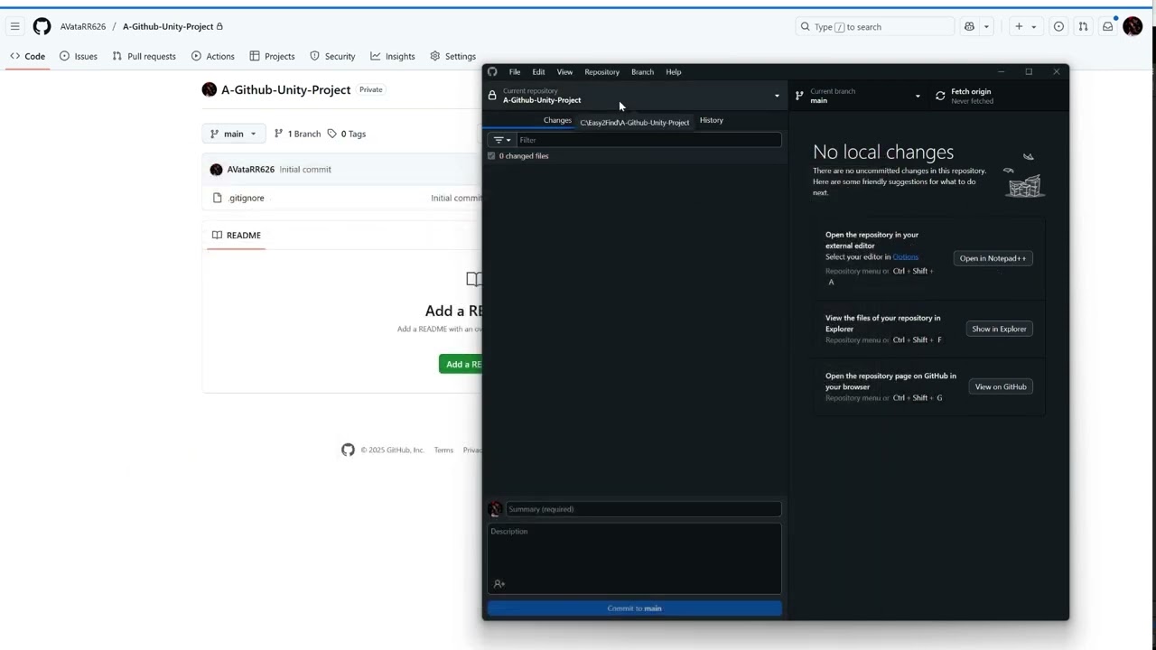 Using GitHub With Unity 3D (GitHub X Unity 3D)