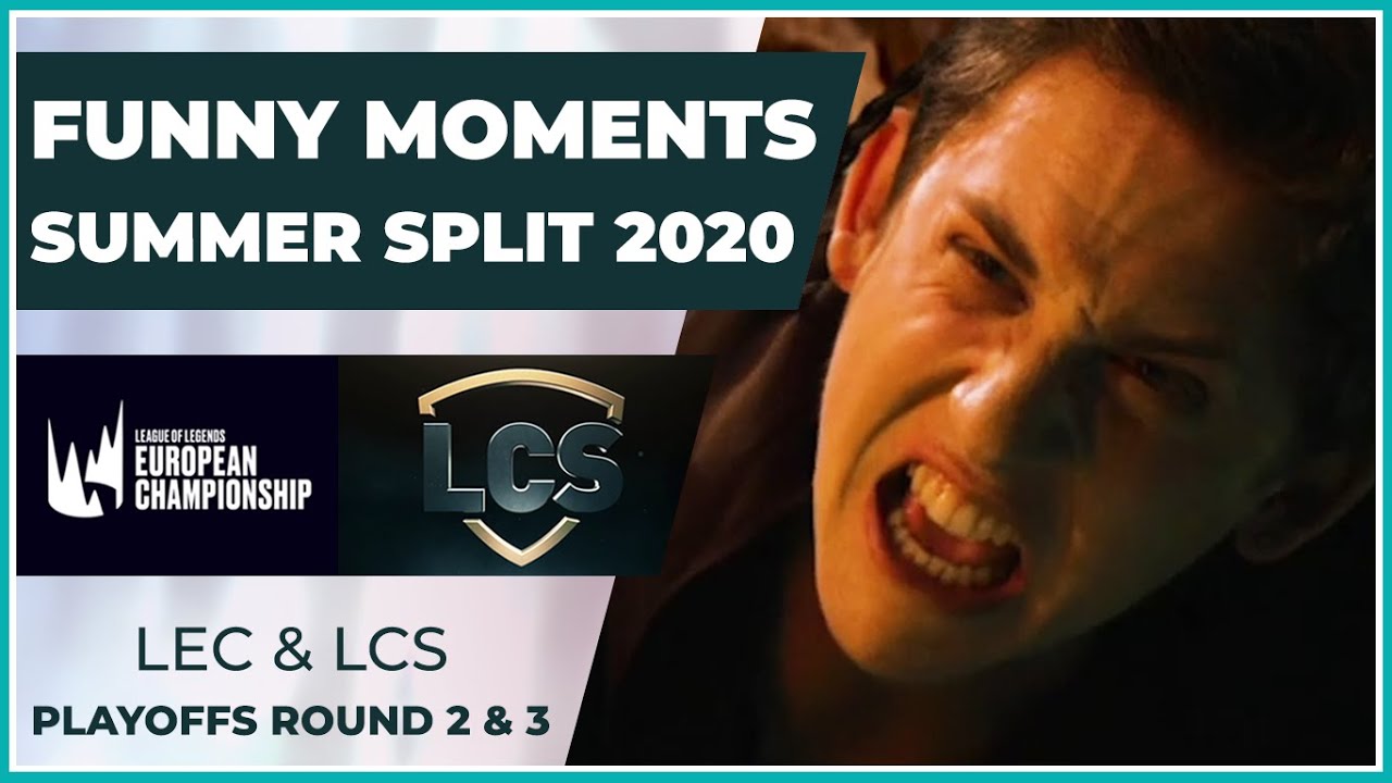 Funny Moments - LCS Playoffs Round 3 & LEC Playoffs round 2 - Summer Split 2020
