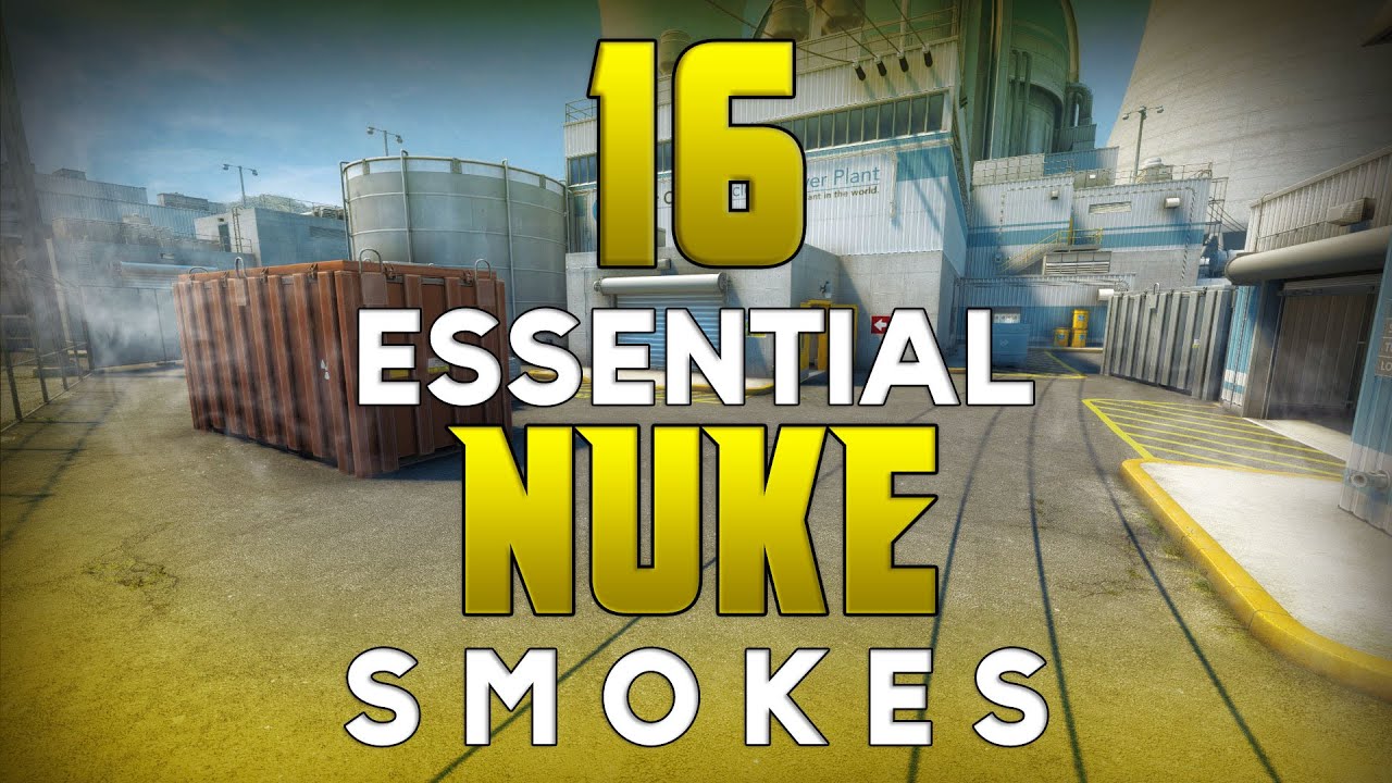 CS:GO - Essential Nuke Smokes (128 Tick)