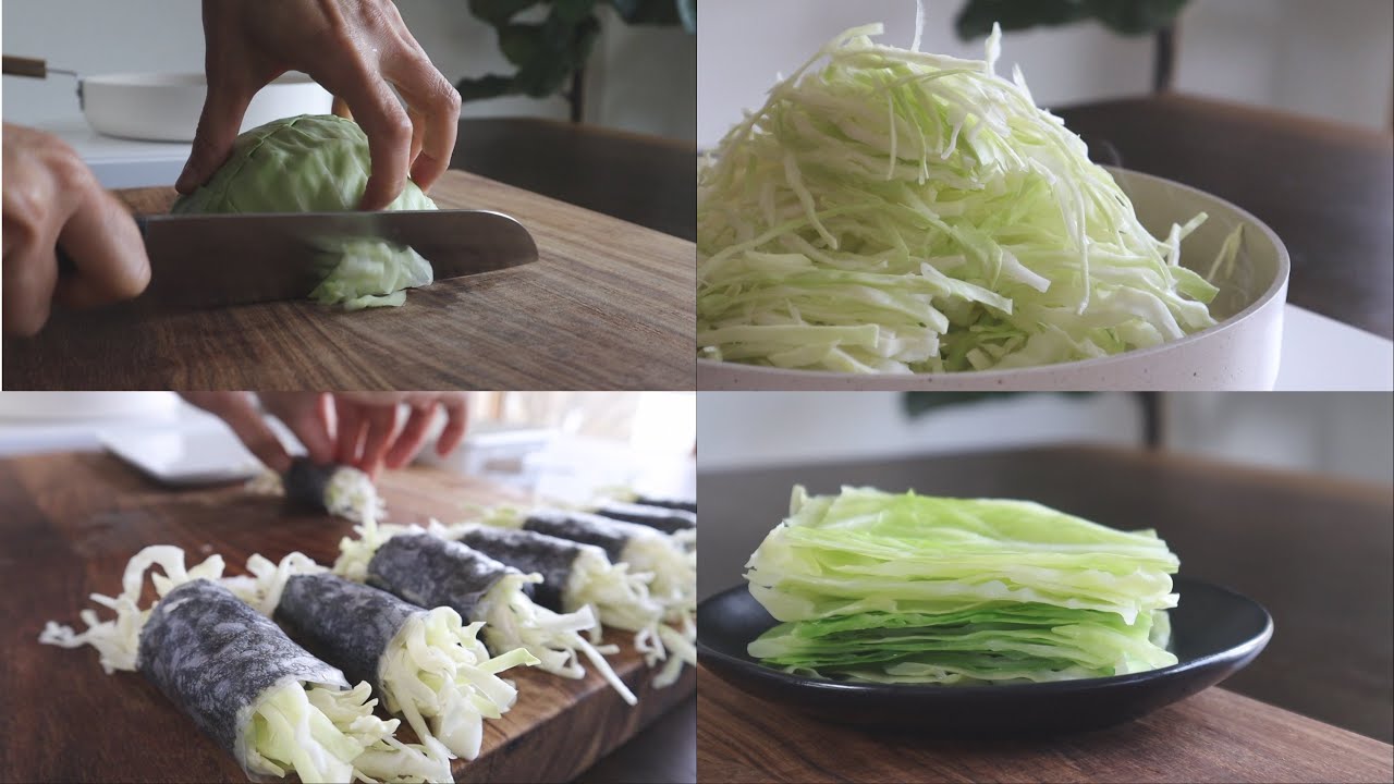 뱃살 쏙~ 빠지는 양배추 요리 넷! 4 Easy and yummy cabbage recipes!