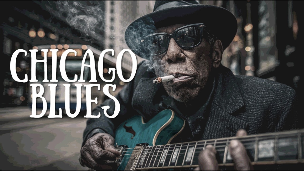 Chicago Blues Playlist 1 hour | Midnight Chicago Blues & Smooth Jazz for Deep Relaxation