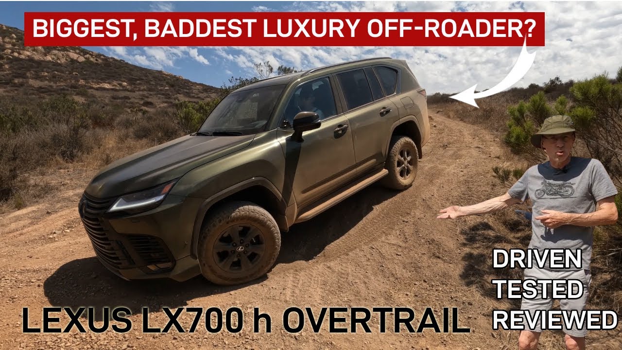 IS The 2025 Lexus LX700 h Overtrail the BIGGEST and BADDEST luxury off-roader?