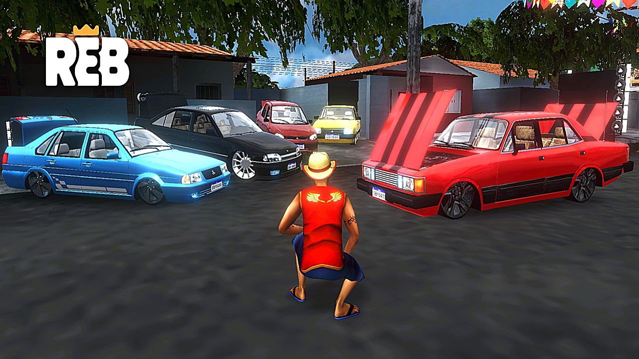 REBAIXADOS ELITE BRASIL | MONTEI MINHA GARAGEM DE CARROS DE POBRE EQUIPADOS