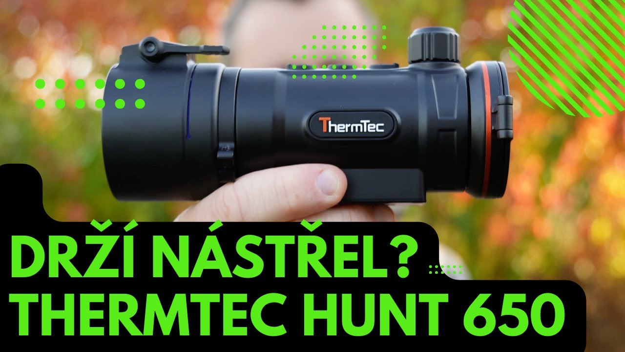 Lov s termovizní předsádkou ThermTec Hunt 650: Opravdu Funguje?